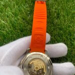 Patek Philippe Aquanaut 40MM Black Embossed Date Stainless Steel with Rubber Strap