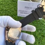 AP Diver Gold | Royal Oak Offshore Rose Gold | Black Rubber Band and Dial