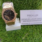 Ap Royal Oak Offshore Skeleton 41MM Rose Gold | Best Edition Watch Openworked