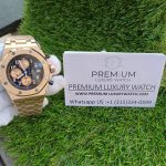 Audemars Brick Rhodium Dial | Royal Oak Offshore | Chronograph Wrist Watch