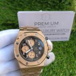 Audemars Brick Rhodium Dial | Royal Oak Offshore | Chronograph Wrist Watch