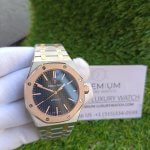 Royal Oak Black Dial | Audemars Piguet 41MM | Two Tone Wrist Men’s Watch