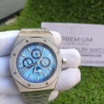 Audemars Piguet Royal Oak Chronograph Blue Dial Best Edition 41MM Ice Watch
