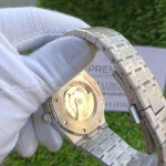 Audemars Piguet Royal Oak Chronograph Blue Dial Best Edition 41MM Ice Watch