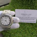 Patek Philippe Nautilus White Dial 40mm Men's Watch 5711