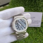 Patek Philippe Watch Black face dial | Nautilus | Steel bracelet