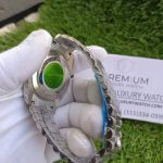 Rolex Day-Date 40 Ice Blue Roman Dial Smooth Bezel President Bracelet