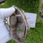 Rolex Daytona Case Two-Tone Oyster Cosmograph Perpetual Green Dial Black Ceramic Bezel Wrist Watch