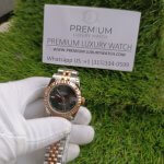 Rolex Lady 31MM Datejust Two Tone Rose Gold Roman Dial Wimbledon Jubilee Wrist Watch