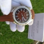 PATEK PHILIPPE AQUANAUT BROWN DIAL 5167R-001 40MM DARK