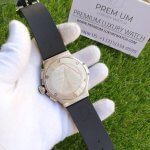 Hublot Chronograph Big Bang Black Rubber & Dial Stainless Steel Men's Watch