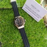Hublot Chronograph Big Bang Black Rubber & Dial Stainless Steel Men's Watch