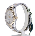 Rolex Datejust 41 Gold 126333 Silver Index Oyster Bracelet Two Tone Watch