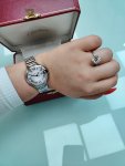 Cartier Ballon Bleu 33mm Stainless Steel Ladies Wrist Watch