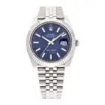 Rolex Datejust 41 blue Dial Jubilee Fluted Bezel