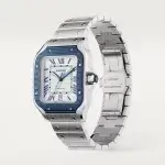 Cartier watch 100XL | 40MM Cartier Santos - Blue Bezel Men’s Watch WSSA0047