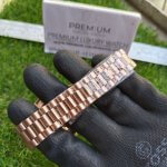 Rolex Day Date 40 Rose gold Watch – Fluted Bezel – Brown Ombre´ Diamond Dial – President Bracelet Men’s Watch