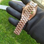 Rolex Day Date 40 Rose gold Watch – Fluted Bezel – Brown Ombre´ Diamond Dial – President Bracelet Men’s Watch