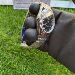 Rolex Datejust Black Dial 41MM Fluted Bezel White Gold Jubilee Men's Watch