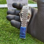 Rolex Datejust 41 blue Dial Jubilee Fluted Bezel White Gold Men's Watch