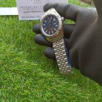 Rolex Datejust 41 blue Dial Jubilee Fluted Bezel White Gold Men's Watch