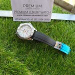 Rolex Yacht-Master 40MM White dial and black rubber strap  watch