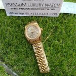 Rolex Women's Two Tone Watch Datejust 31MM Sliver Dial With Diamond Oyster Perpetual Jubilee Bracelet Watch