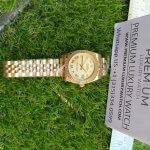 Ladies Gold Rolex With Diamonds Datejust 31MM White Dial Oyster Perpetual Jubilee Bracelet Watch