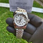 Rolex Datejust 31mm Jubilee Bracelet Stainless Steel White Dial With Diamond Oyster Perpetual