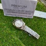 Rolex Datejust 31mm Jubilee Bracelet Stainless Steel White Dial With Diamond Oyster Perpetual
