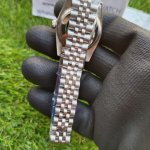 Rolex Datejust Lady Oyster Perpetual 31MM Stainless Steel Black Dial With Diamond Jubilee Bracelet Watch