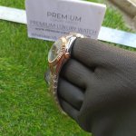Rolex Lady Datejust President 31MM Two Tone Rose Gold Gray Roman Dial Oyster Perpetual Jubilee Bracelet Watch