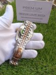 Rolex Datejust Rose Gold Jubilee Bracelet Two Tone 41mm Black Grey Dial Oyster Perpetual Watch