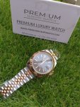 Rolex Datejust Rose Gold Jubilee Bracelet Two Tone 41mm Black Grey Dial Oyster Perpetual Watch