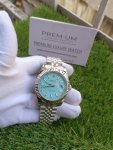 Rolex Date Just 41 Blue Dial Fluted Bezel Jubilee Bracelet White Gold Men’s Watch