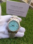 Rolex Date Just 41 Blue Dial Fluted Bezel Jubilee Bracelet White Gold Men’s Watch