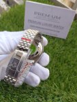Rolex Datejust Rose Gold Jubilee Bracelet Two Tone 41mm Black Grey Dial Oyster Perpetual Watch