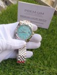 Rolex Date Just 41 Blue Dial Fluted Bezel Jubilee Bracelet White Gold Men’s Watch