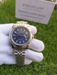 Rolex Datejust 41 blue dial jubilee Bracelet Motif Fluted Dial Men's watch