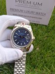Rolex Datejust 41 blue dial jubilee Bracelet Motif Fluted Dial Men's watch
