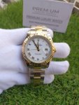 Rolex Oyster Perpetual Datejust white face 41MM Two-Tone Slate Roman Dial Oyster Bracelet