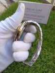 Rolex Oyster Perpetual Datejust white face 41MM Two-Tone Slate Roman Dial Oyster Bracelet