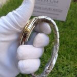 Rolex Oyster Perpetual Datejust white face 41MM Two-Tone Slate Roman Dial Oyster Bracelet