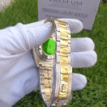 Rolex Oyster Perpetual Datejust white face 41MM Two-Tone Slate Roman Dial Oyster Bracelet
