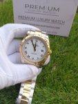 Rolex Oyster Perpetual Datejust white face 41MM Two-Tone Slate Roman Dial Oyster Bracelet