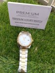 Rolex Oyster Perpetual Datejust white face 41MM Two-Tone Slate Roman Dial Oyster Bracelet