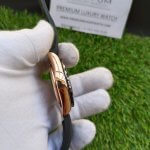 Rolex Daytona Rose Gold Ceramic Cosmograph Chocolate & Numerical Dial Rubber Strap Watch