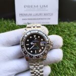 Rolex GMT-Master II “Batgirl” Stainless Steel 40MM Black Dial & Black Ceramic Bezel Jubilee Bracelet 116710