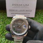 Rolex Datejust 41 Oyster steel and white gold 126334 Roman Dial Wrist Men's Watch