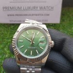 Green face Rolex Datejust 41MM Jubilee bracelet stainless steel 126234